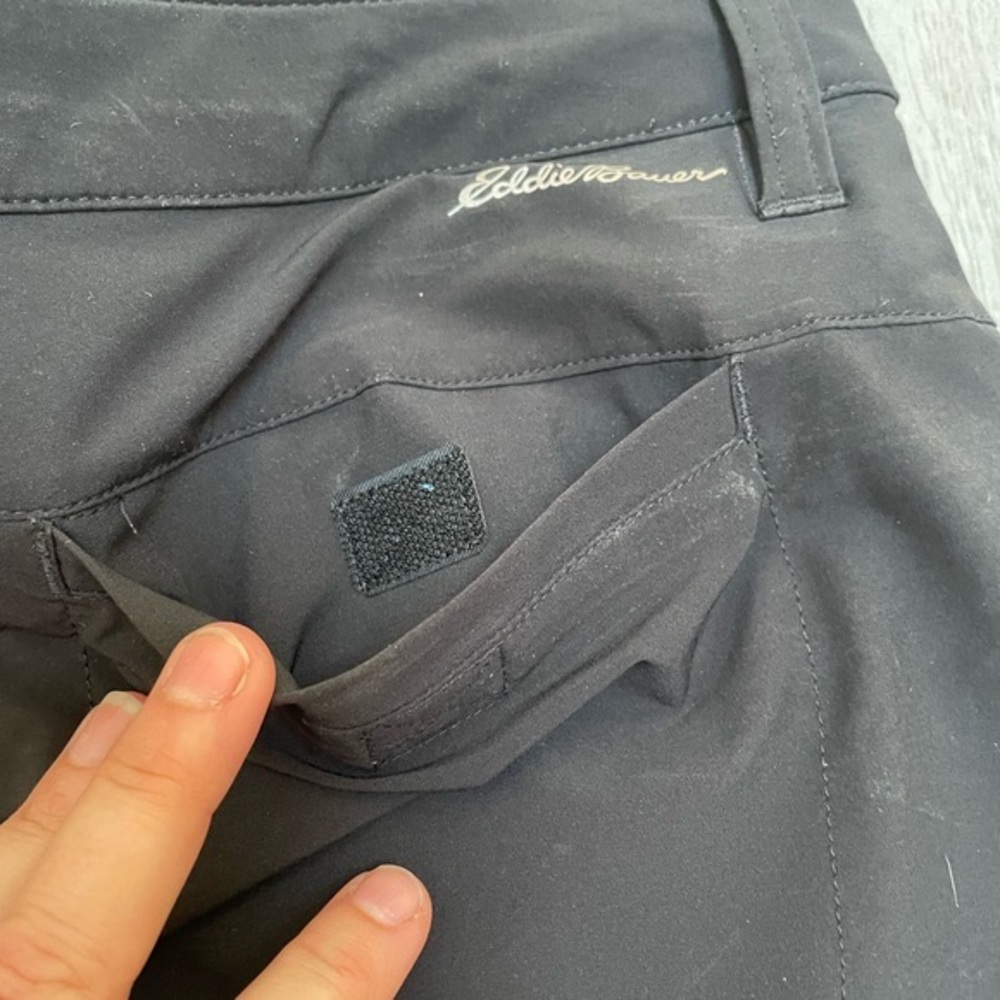 Eddie Bauer Black Hiking shorts - Picture 6 of 8